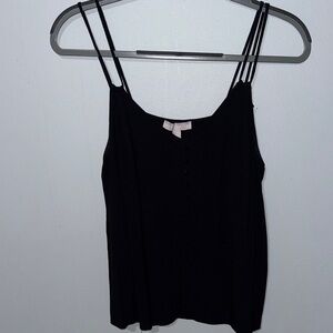 Chelsea28 Black Camisole Top